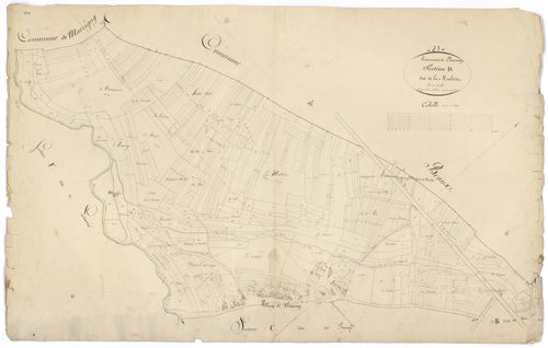 Clamerey - Section D - 3 P PLAN 184/6