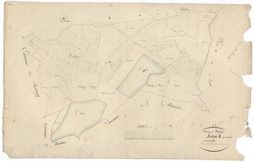 Clamerey - Section E - 3 P PLAN 184/7
