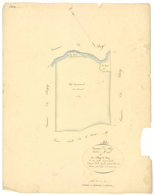 Cléry - Section A3 - 3 P PLAN 187/4