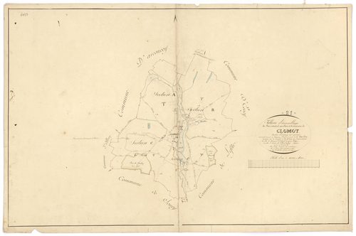 Clomot - Tableau d'assemblage - 3 P PLAN 188/1