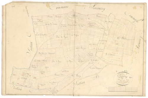 Clomot - Section A - 3 P PLAN 188/2