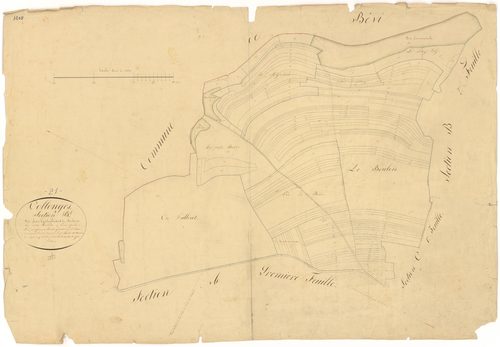 Collonges-lès-Bévy - Section B1 - 3 P PLAN 189/4