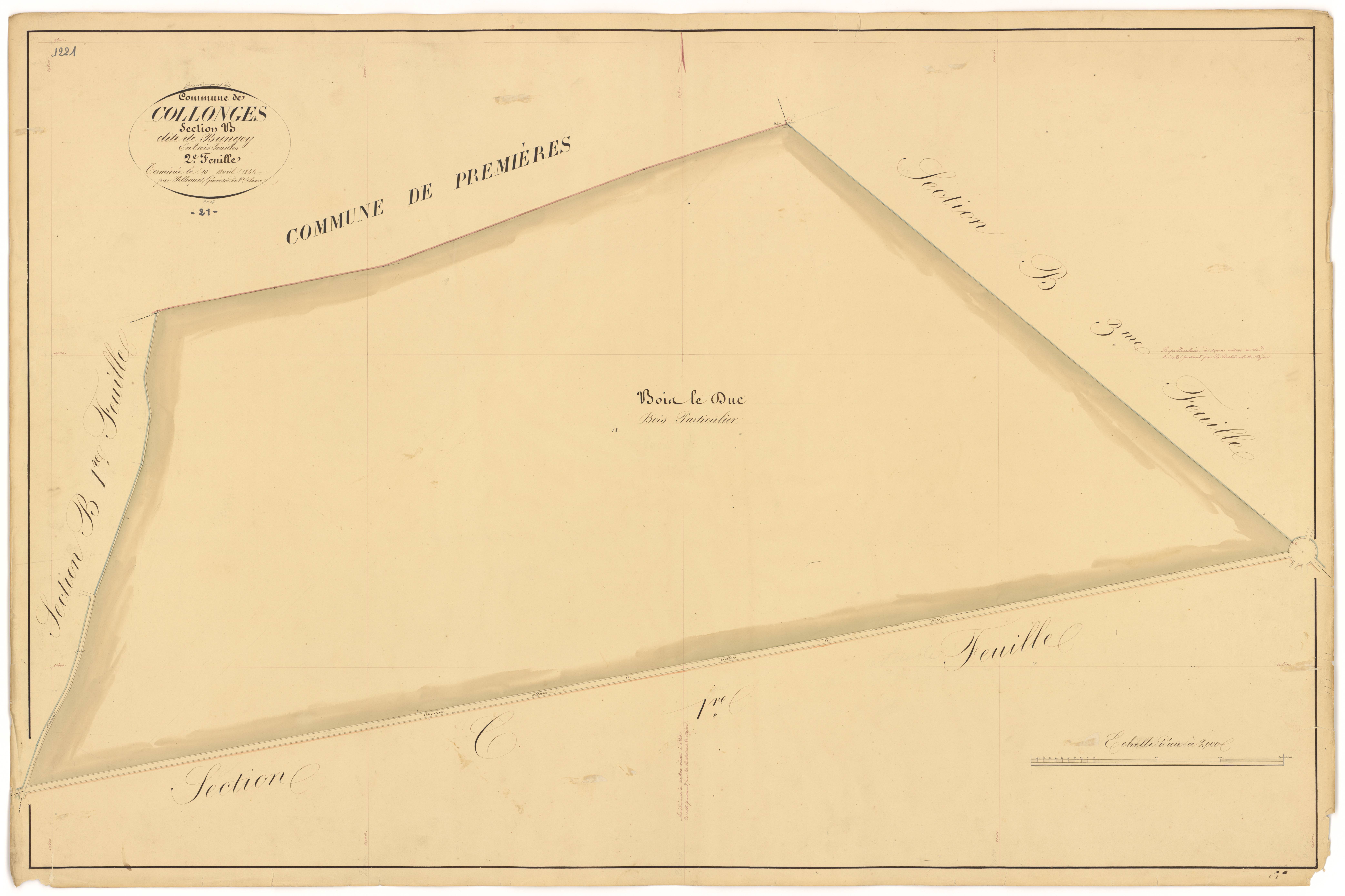 Collonges-lès-Premières - Section B2 - 3 P PLAN 190/9