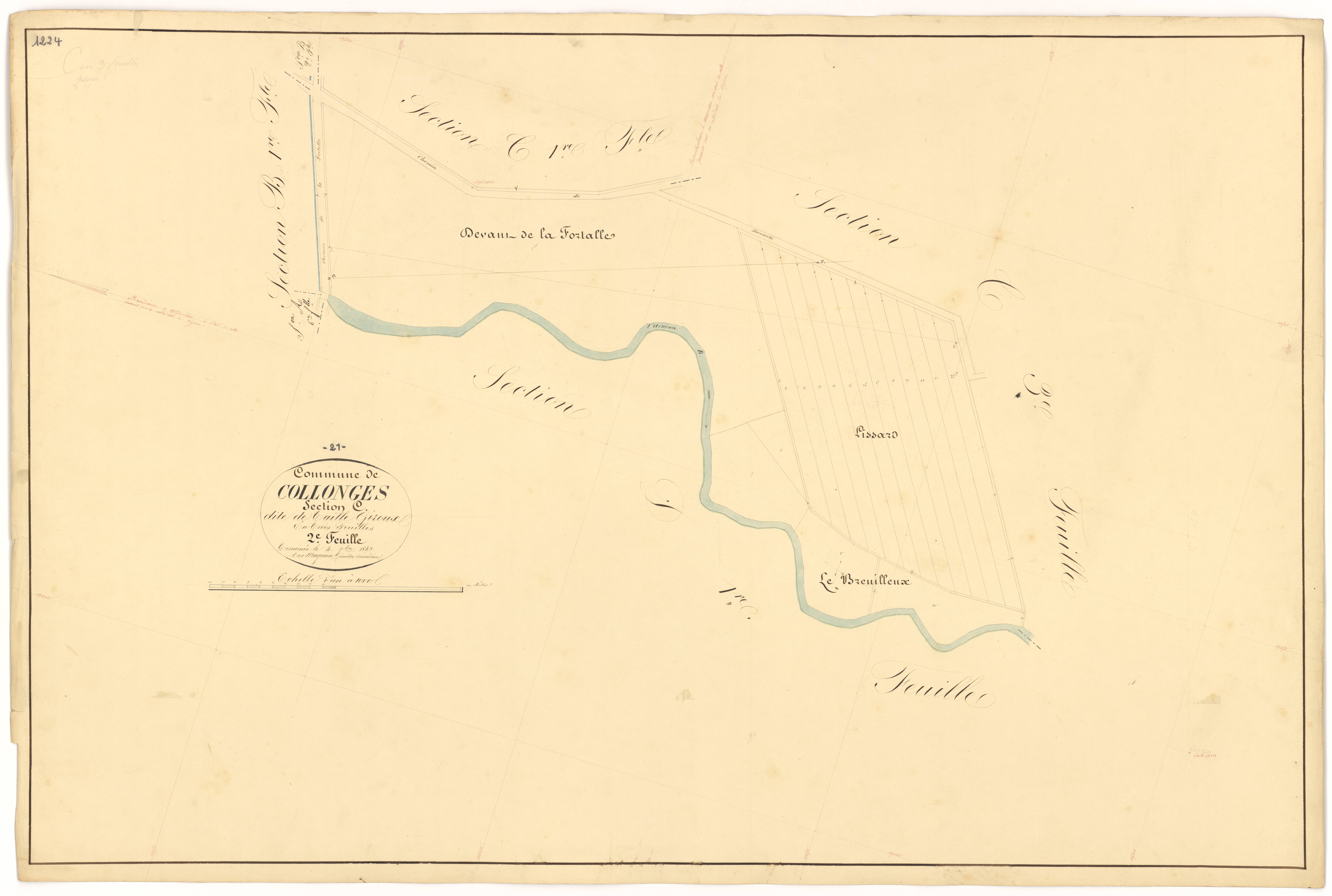 Collonges-lès-Premières - Section C2 - 3 P PLAN 190/12