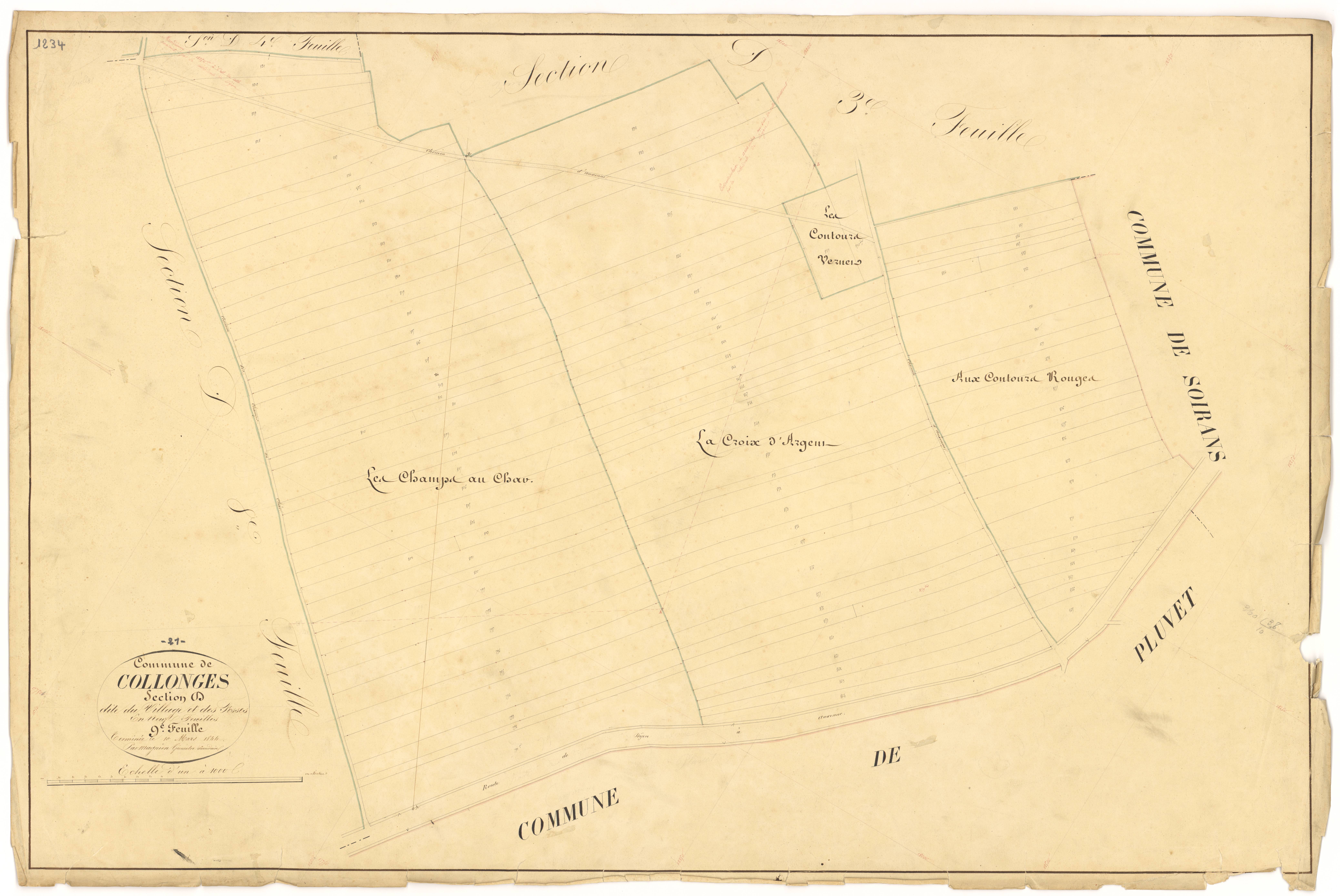 Collonges-lès-Premières - Section D9 - 3 P PLAN 190/22