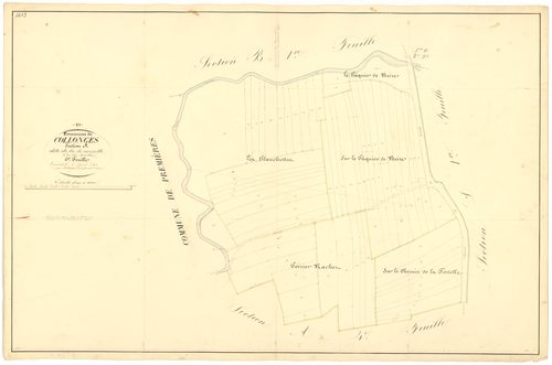 Collonges-lès-Premières - Section A6 - 3 P PLAN 190/7