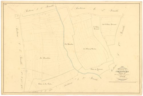 Collonges-lès-Premières - Section D4 - 3 P PLAN 190/17
