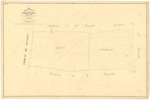 Collonges-lès-Premières - Section D7 - 3 P PLAN 190/20