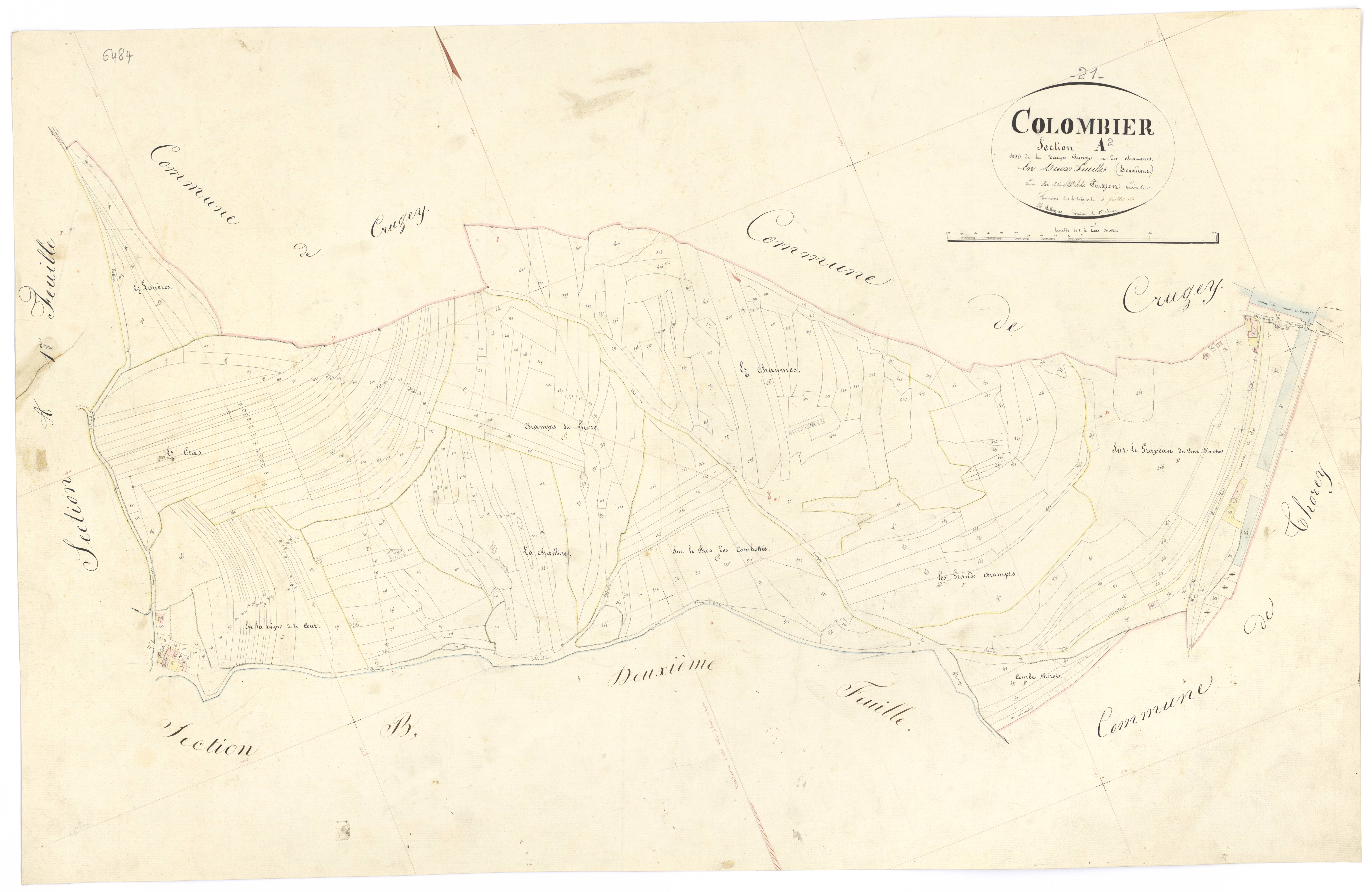 Colombier - Section A2 - 3 P PLAN 191/3