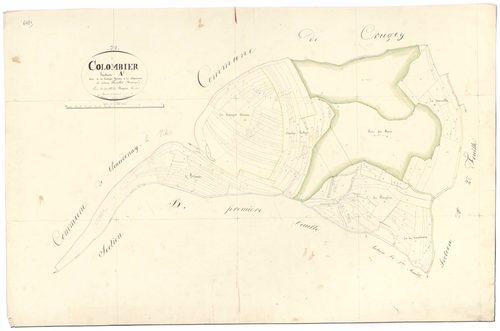Colombier - Section A1 - 3 P PLAN 191/2