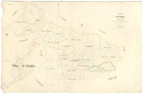 Colombier - Section B2 - 3 P PLAN 191/5