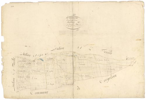 Comblanchien - Section B - 3 P PLAN 193/4
