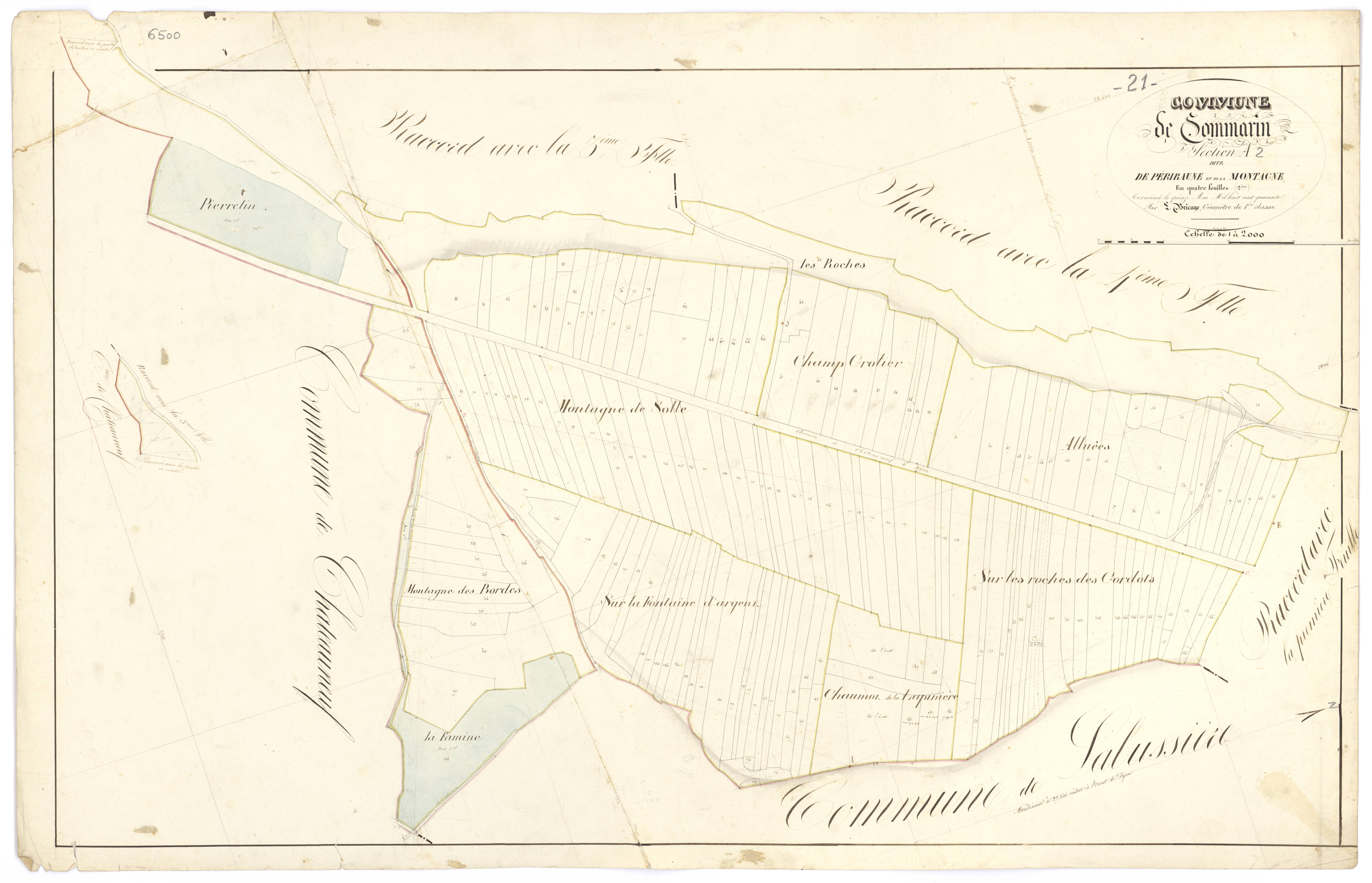 Commarin - Section A2 - 3 P PLAN 194/3