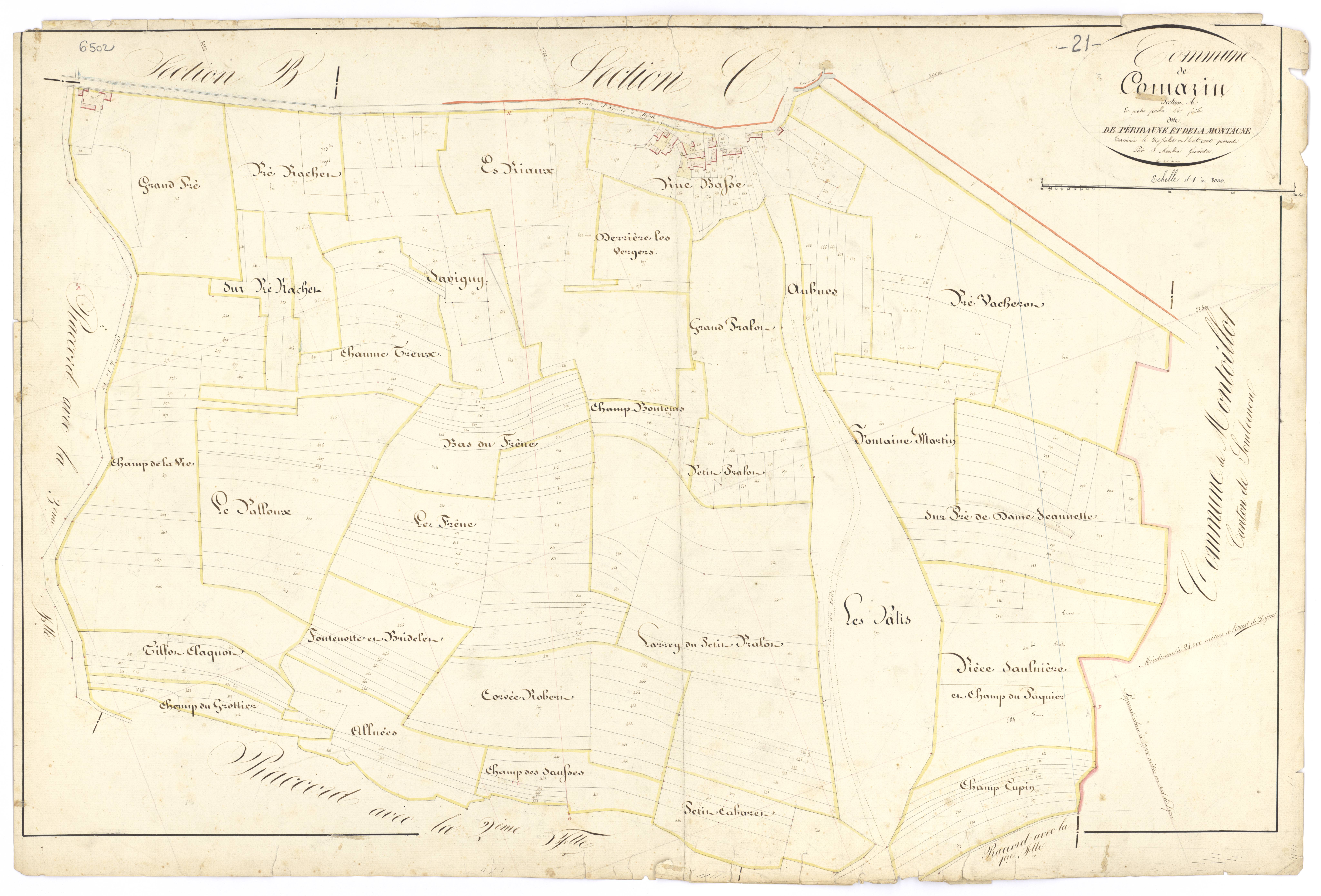 Commarin - Section A4 - 3 P PLAN 194/5