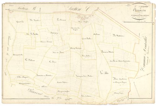 Commarin - Section A4 - 3 P PLAN 194/5