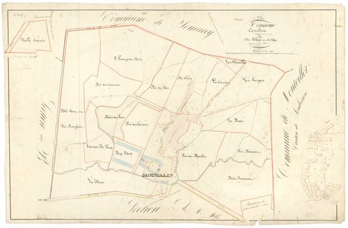 Commarin - Section C - 3 P PLAN 194/7