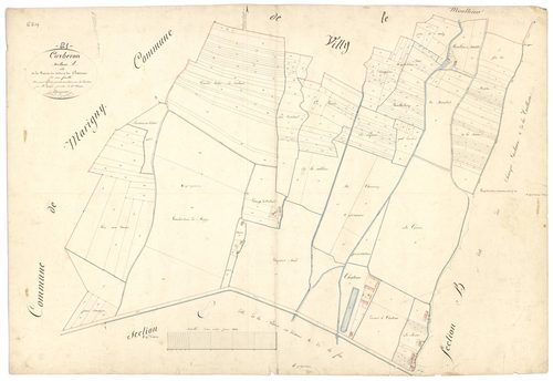 Corberon - Section A - 3 P PLAN 196/2