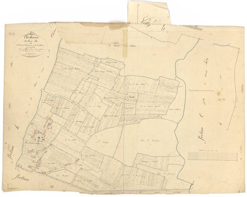 Corberon - Section B - 3 P PLAN 196/3