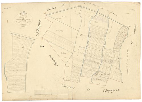 Corberon - Section E - 3 P PLAN 196/6