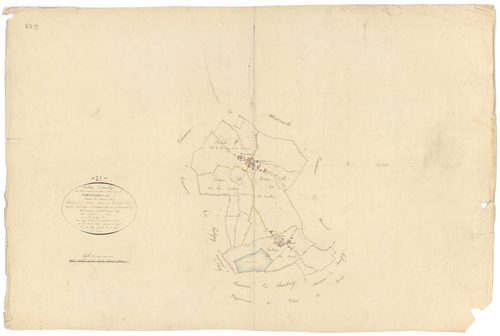 Corcelles-les-Arts - Tableau d'assemblage - 3 P PLAN 197/1