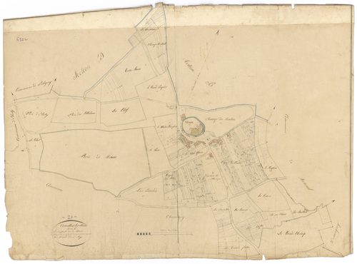 Corcelles-les-Arts - Section C - 3 P PLAN 197/4