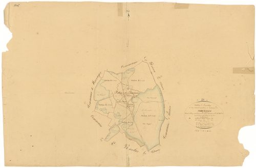 Corcelles-lès-Cîteaux - Tableau d'assemblage - 3 P PLAN 199/1