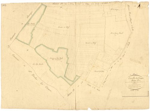 Corcelles-lès-Cîteaux - Section B4 - 3 P PLAN 199/8
