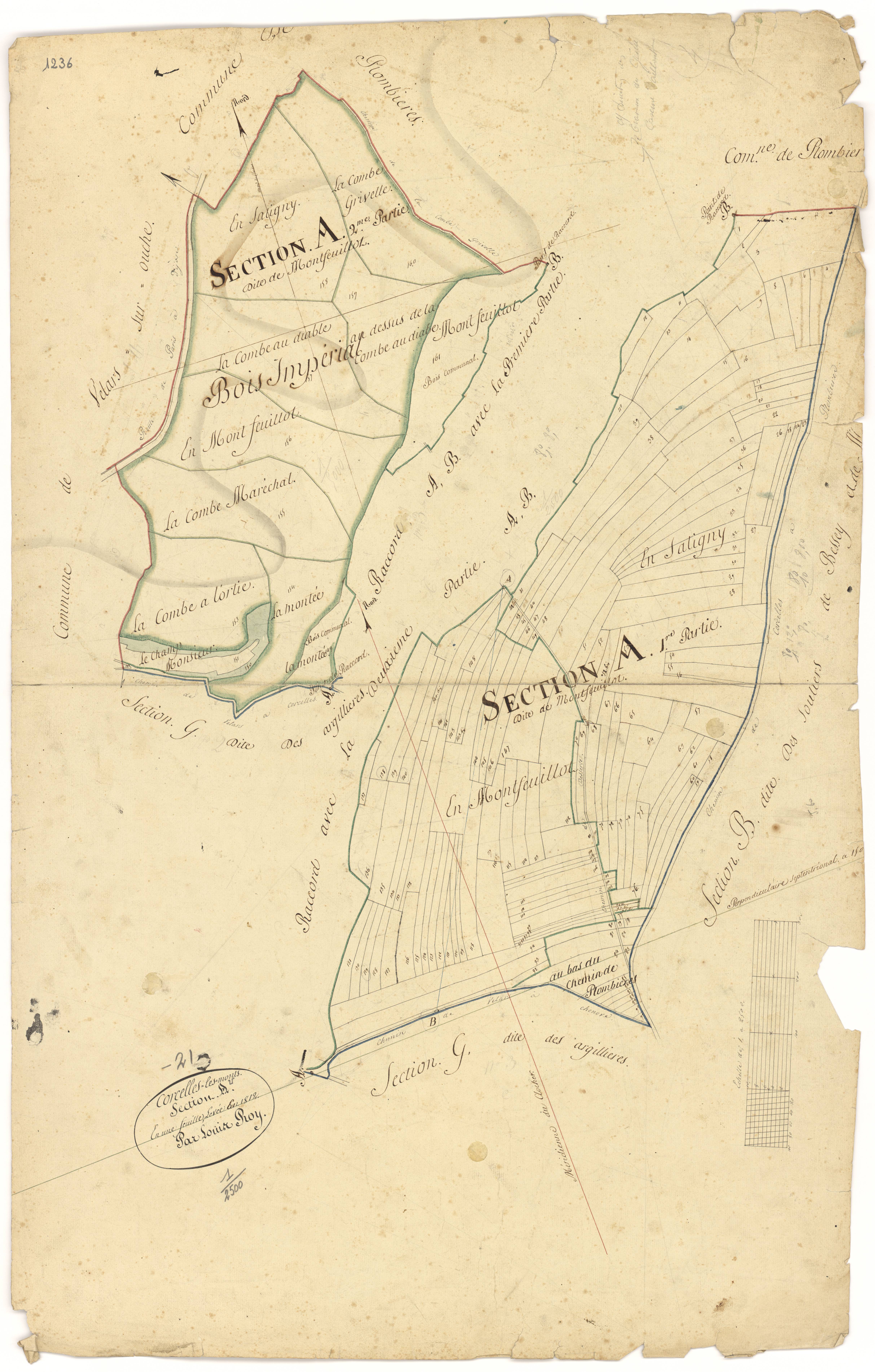 Corcelles-les-Monts - Section A - 3 P PLAN 198/2