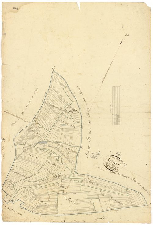 Corcelles-les-Monts - Section F1 - 3 P PLAN 198/7