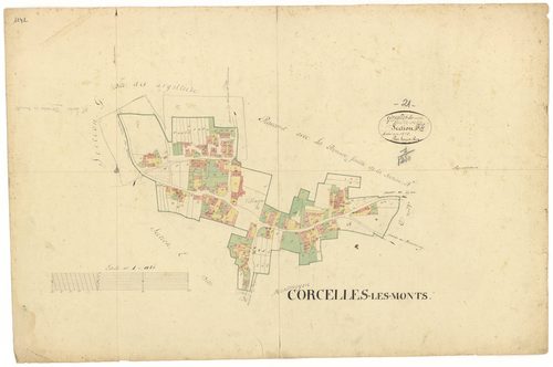 Corcelles-les-Monts - Section F2 - 3 P PLAN 198/8