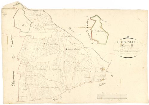 Corgengoux - Section B - 3 P PLAN 200/3
