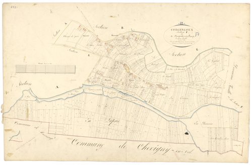 Corgengoux - Section F1 - 3 P PLAN 200/8