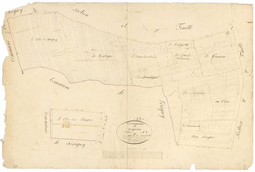 Corgoloin - Section A1 - 3 P PLAN 201/2