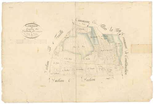 Corgoloin - Section A2 - 3 P PLAN 201/3