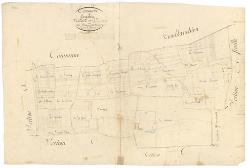 Corgoloin - Section B - 3 P PLAN 201/4