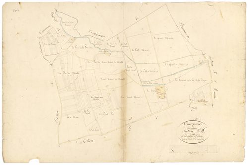 Corgoloin - Section E1 - 3 P PLAN 201/8