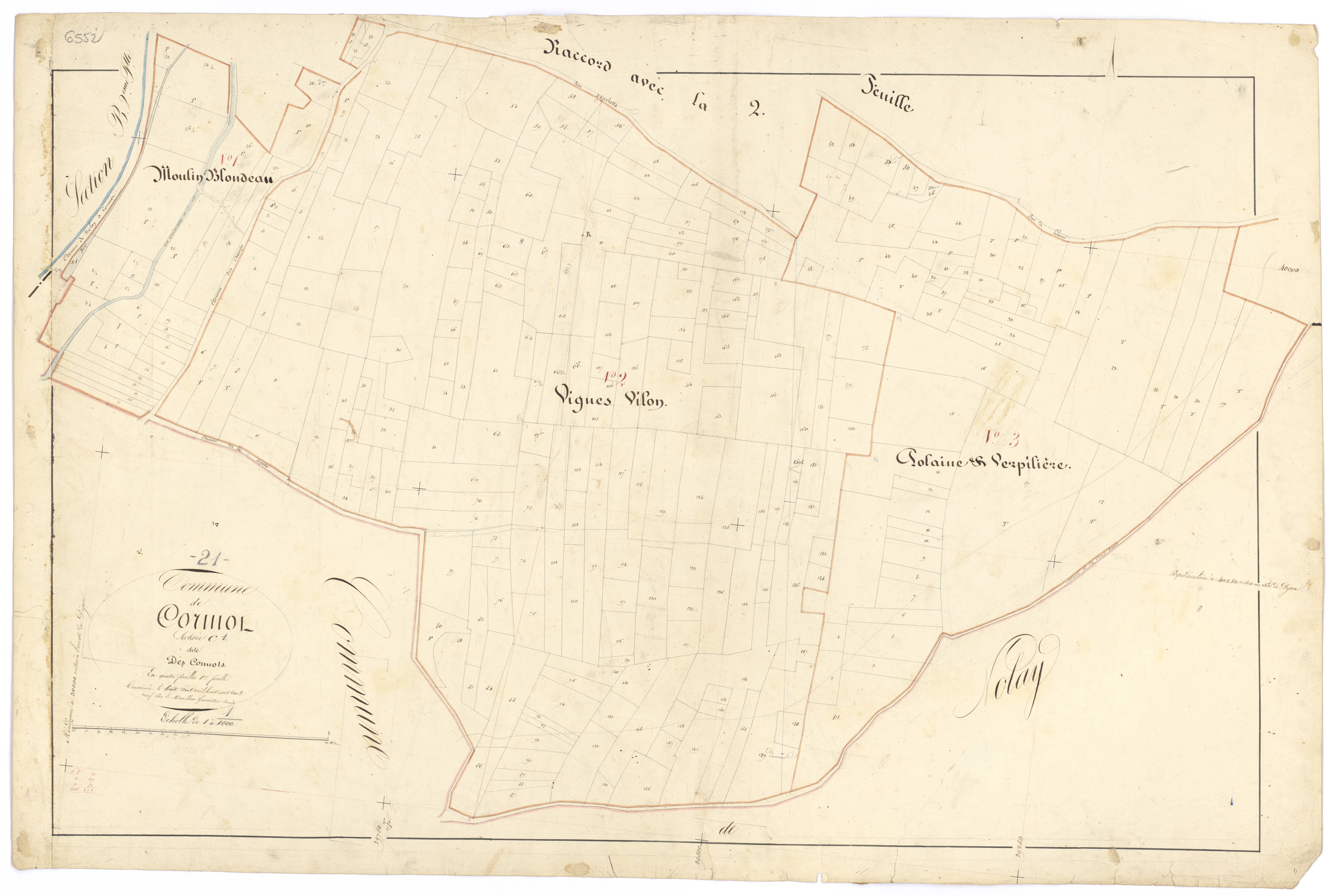 Cormot-le-Grand - Section C1 - 3 P PLAN 202/9
