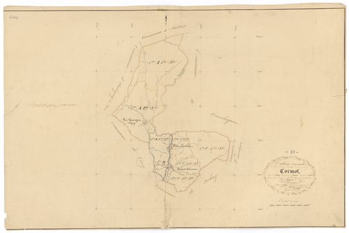 Cormot-le-Grand - Tableau d'assemblage - 3 P PLAN 202/1