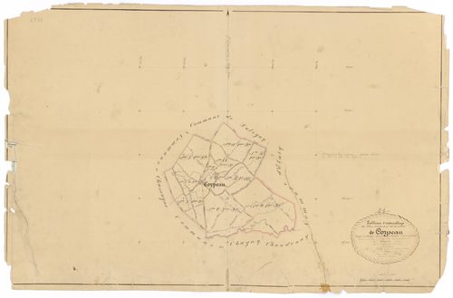 Corpeau - Tableau d'assemblage - 3 P PLAN 203/1