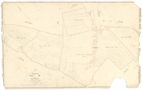 Corpeau - Section D2 - 3 P PLAN 203/14