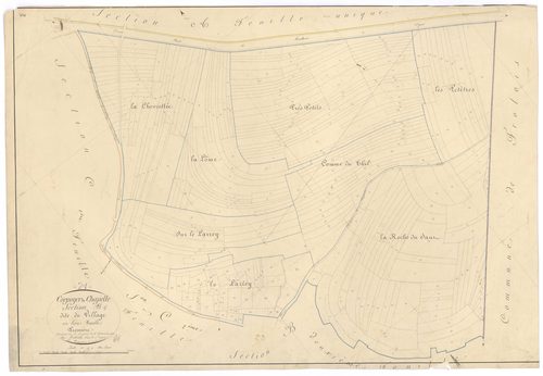 Corpoyer-la-Chapelle - Section B1 - 3 P PLAN 204/3