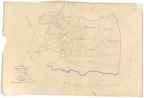 Corpoyer-la-Chapelle - Section B2 - 3 P PLAN 204/4