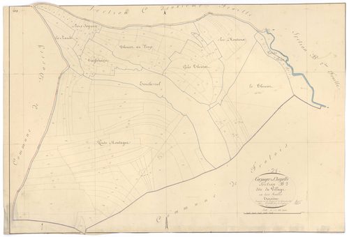 Corpoyer-la-Chapelle - Section B3 - 3 P PLAN 204/5