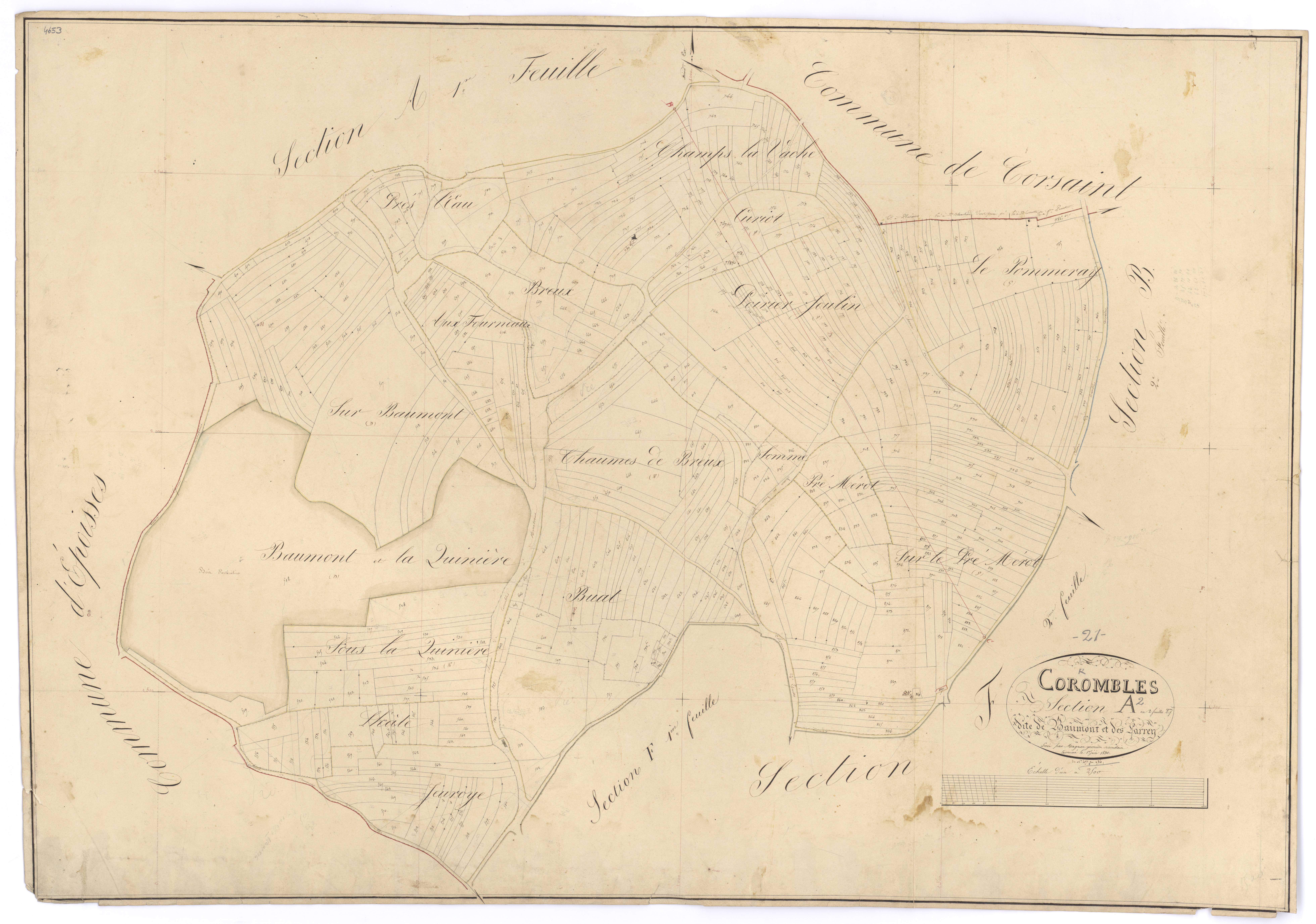 Corrombles - Section A2 - 3 P PLAN 205/3