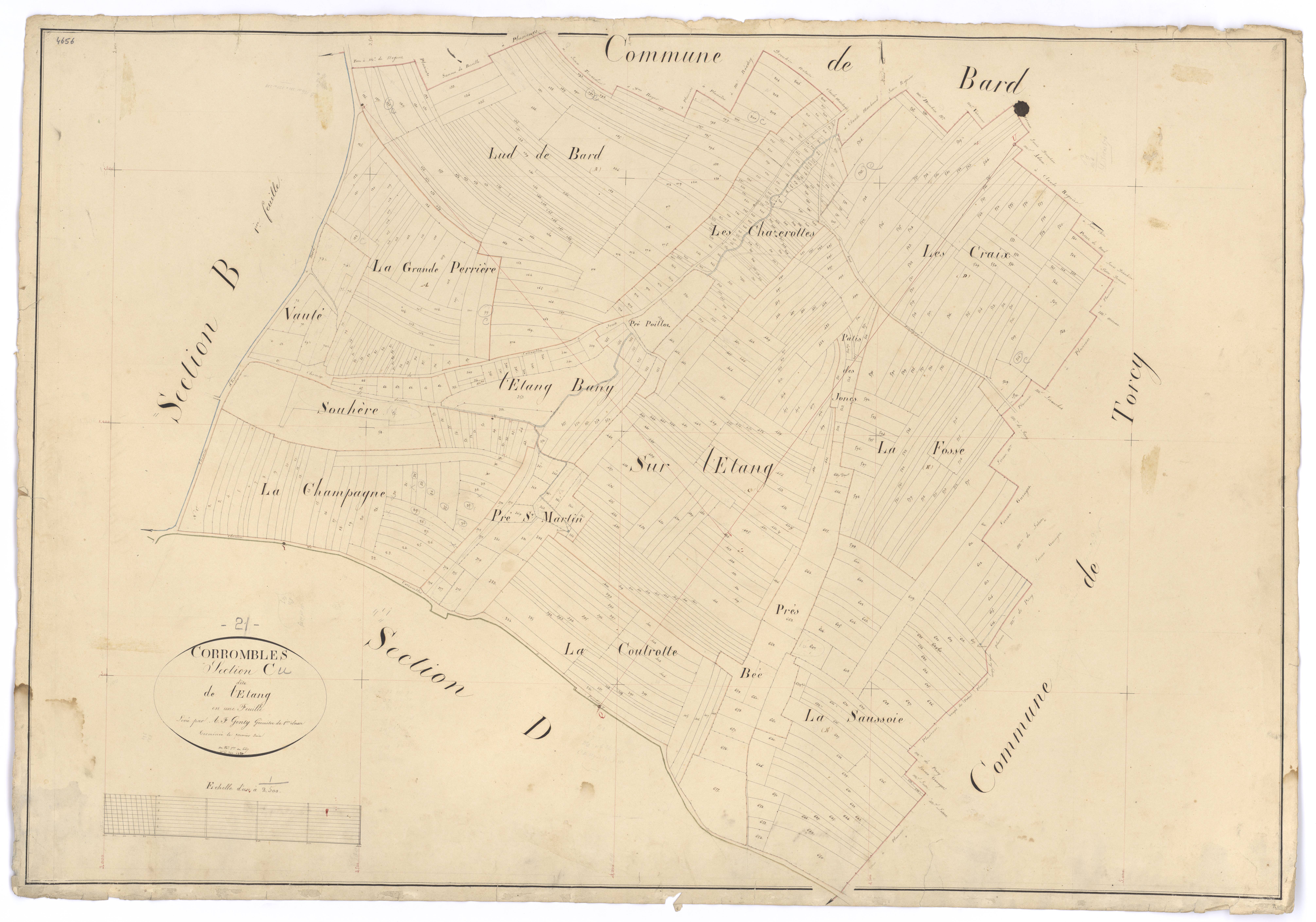Corrombles - Section C - 3 P PLAN 205/6