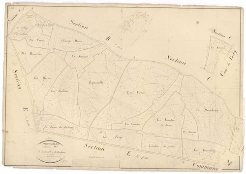 Corrombles - Section D - 3 P PLAN 205/7