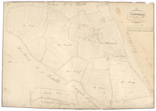 Corrombles - Section F1 - 3 P PLAN 205/10