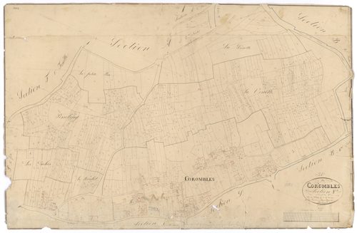 Corrombles - Section F2 - 3 P PLAN 205/11