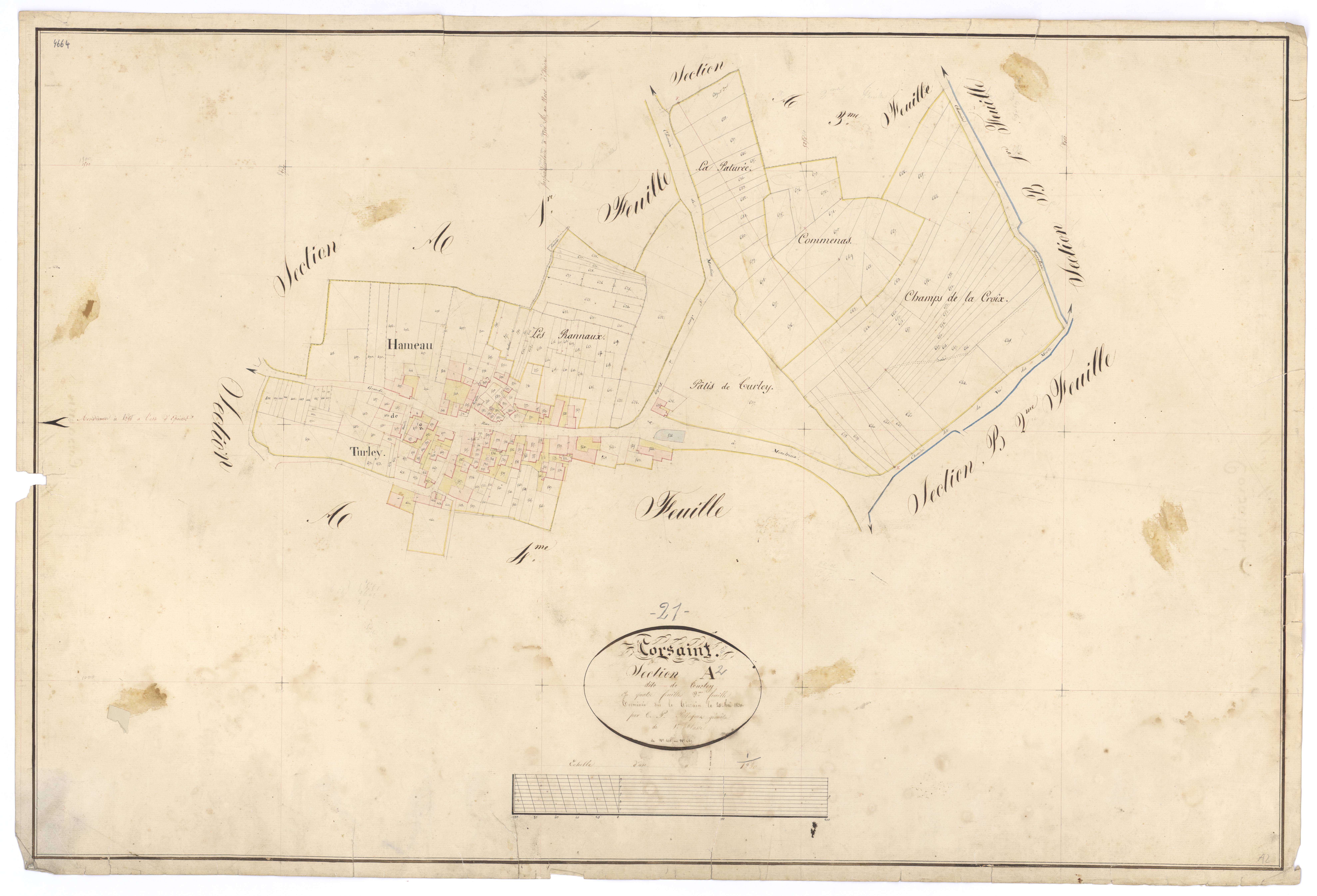 Corsaint - Section A2 - 3 P PLAN 206/3