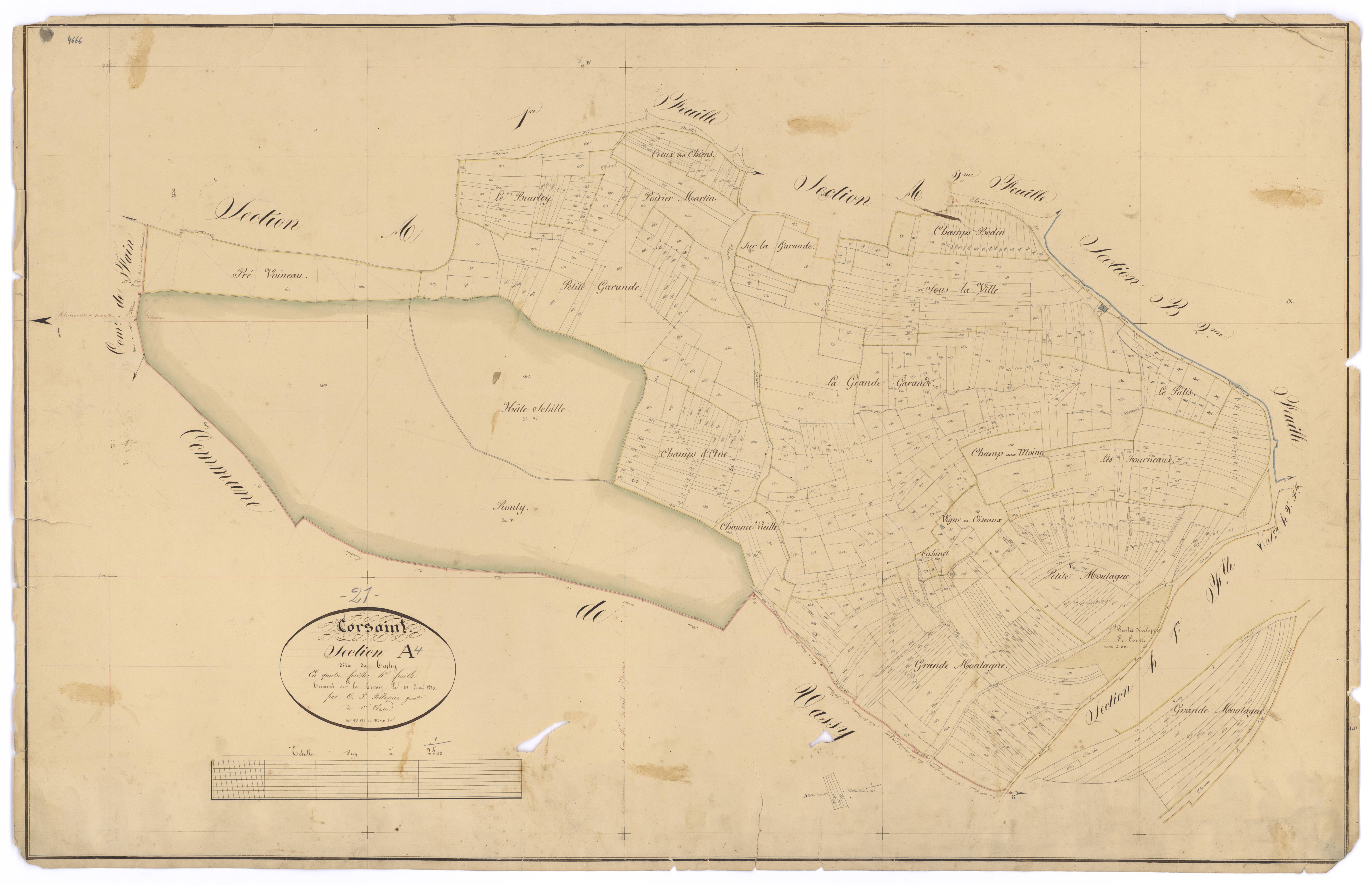 Corsaint - Section A4 - 3 P PLAN 206/5